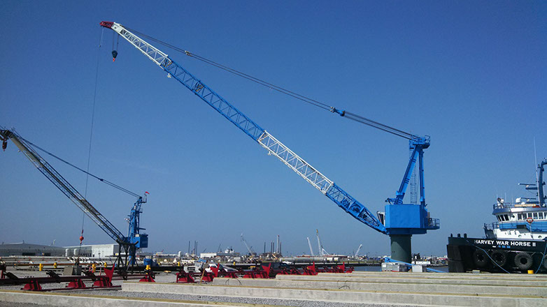 الهيكل الشبكي Boom: بوابة السفر Crane.jpg Lattice Structure Boom Traveling Portal Crane.jpg