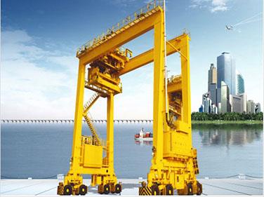 أداء متطور مطاط - Tyred Container Portal Crane.jpg Advanced Performance Rubber-Tyred Container Portal Crane.jpg